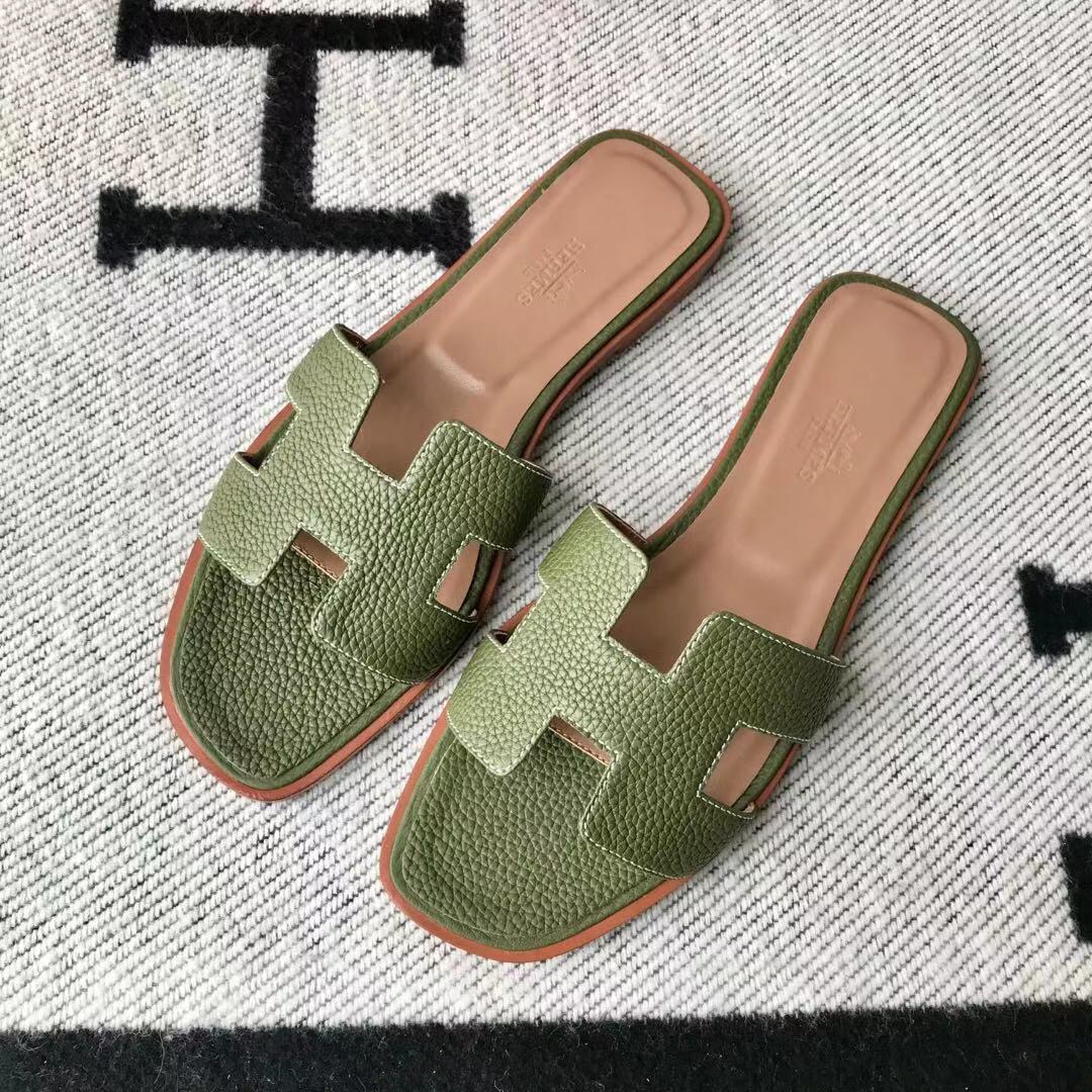 에르메스 올수공 오란 슬리퍼 샌들 토고 14